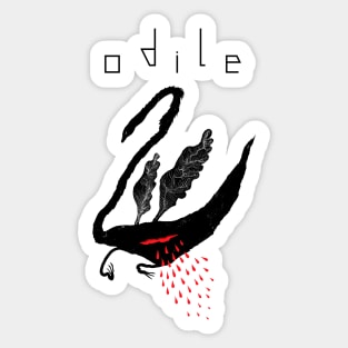 Black Swan Sticker